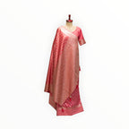 Saree Banarasi  w/ Stitched Blouse DCK410