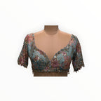 Saree w/ Stitched Blouse DSK15767