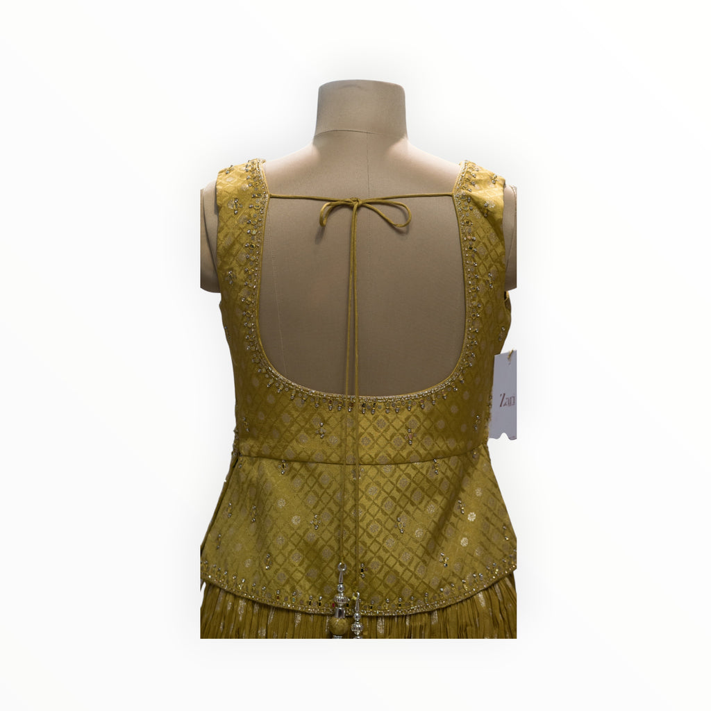 Lehnga w/ Long Choli PLK9718