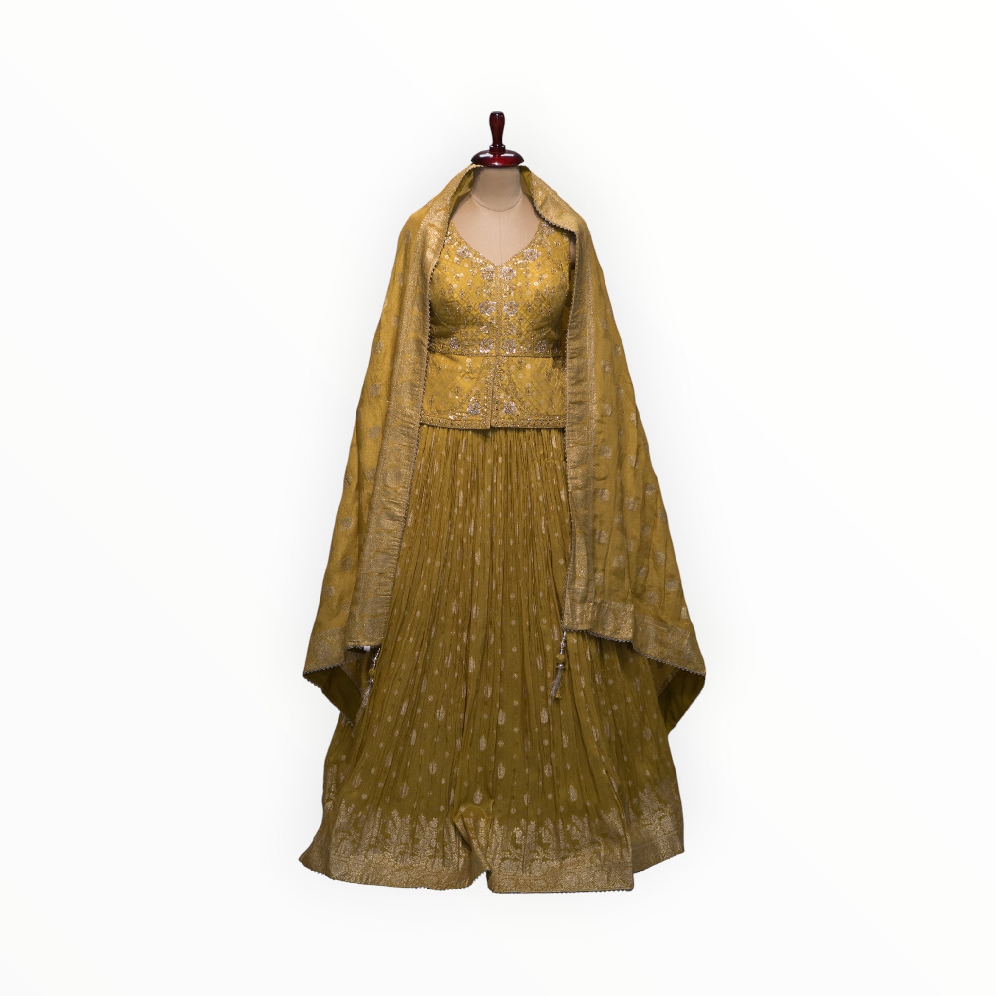 Lehnga w/ Long Choli PLK9718