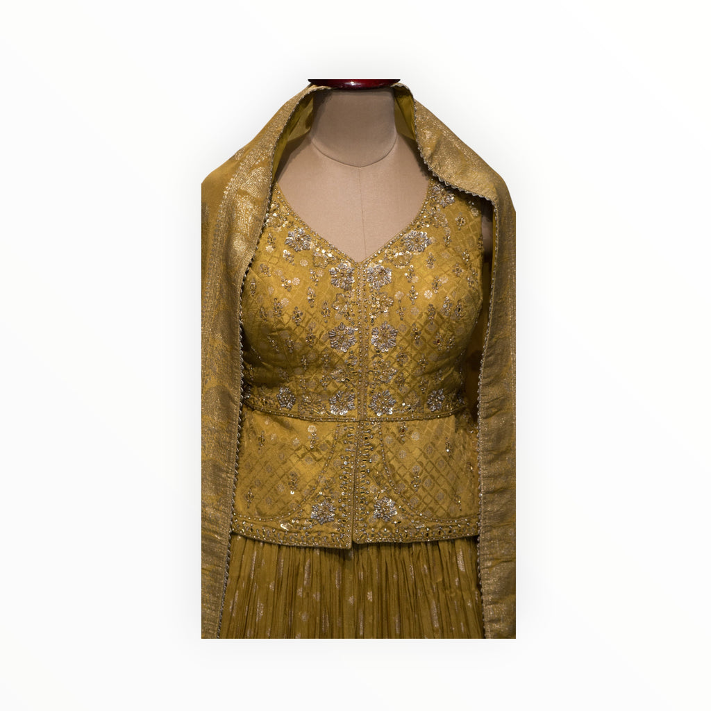 Lehnga w/ Long Choli PLK9718